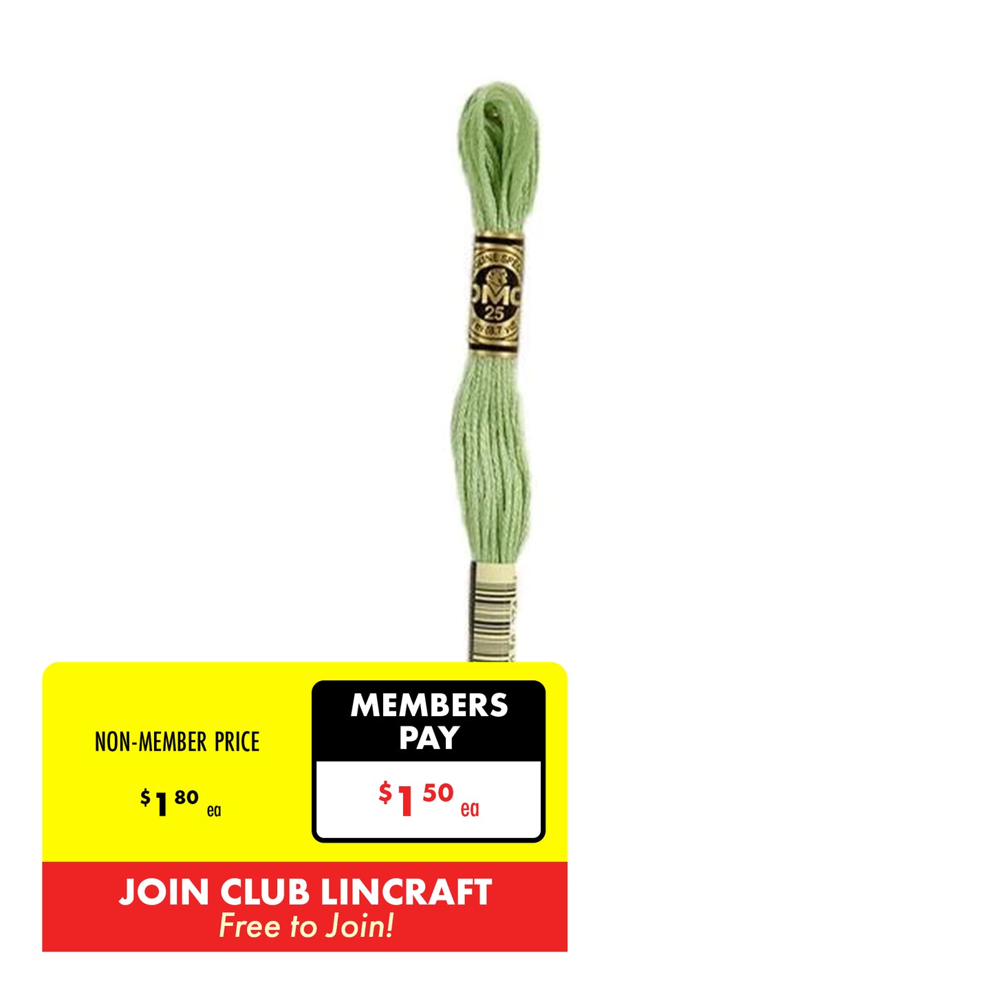 DMC Stranded Cotton Embroidery Thread, 100-299