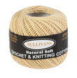 Sullivans Crochet and Knitting Yarn 4ply, 50g Cotton Yarn