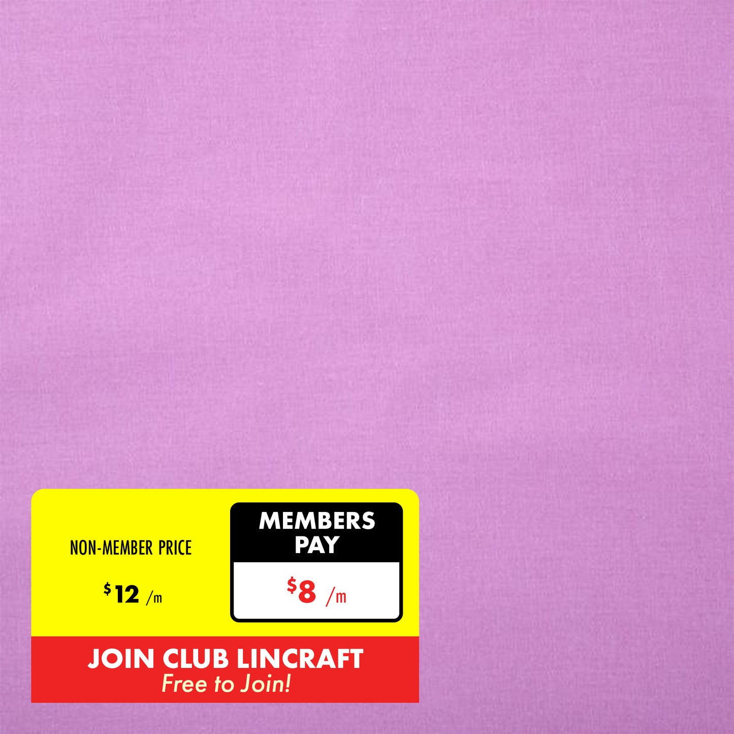 Homespun Plain Fabric, Width 112cm