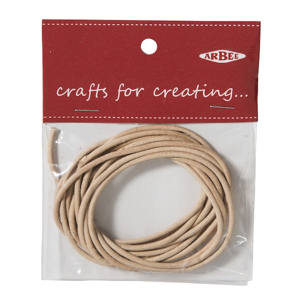 Arbee Leather Thonging Round, Natural