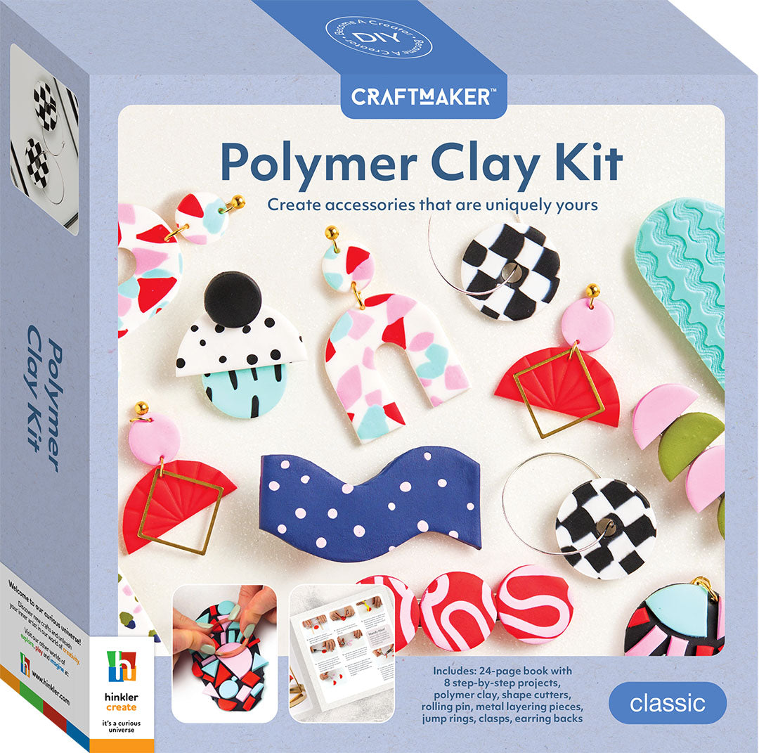 Craft Maker Polymer Clay Jewellery Kit Lincraft New Zealand
