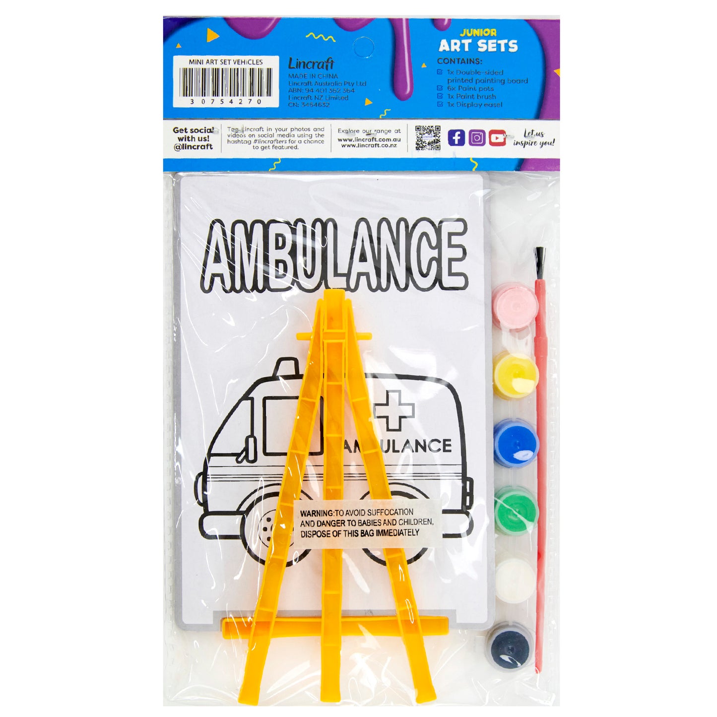 Little Makr Junior Art Set, Vehicles