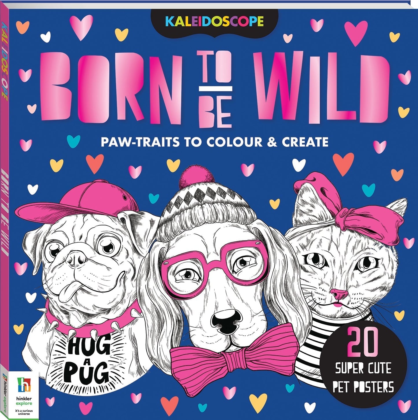Kaleidoscope Colouring: Born to Be Wild
