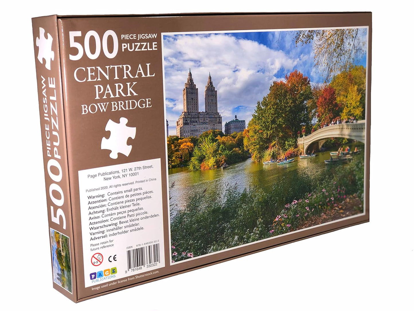 Central Parkbow Bridge Jigsaw Puzzle, 500-Piece