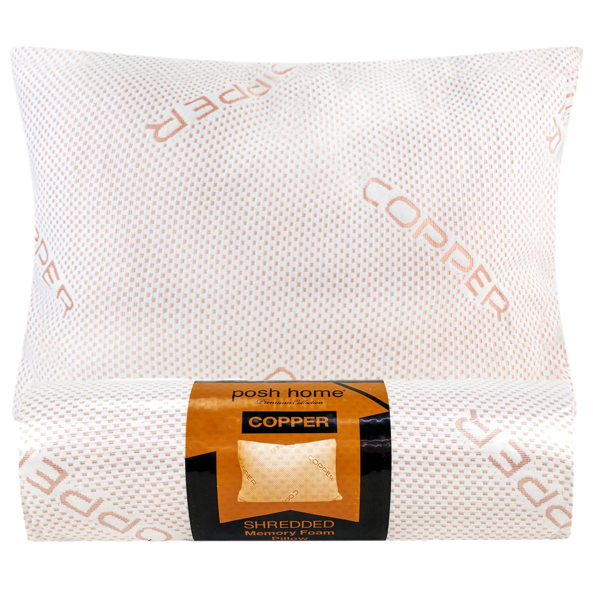 Posh Home Copper Memory Foam Pillow – Lincraft New Zealand