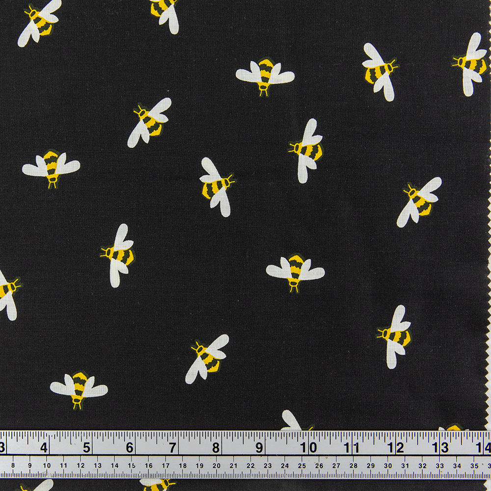 Print Craft & Quilting Fabric, Bees & Bloom Bees- Width 112cm