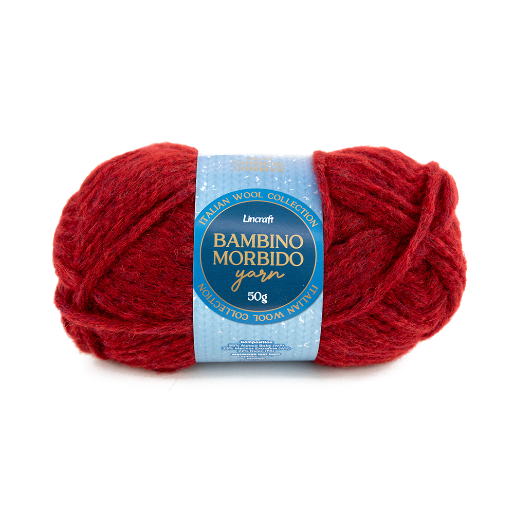 Bambino Morbido Crochet & Knitting Yarn, 50g Wool Blend Yarn