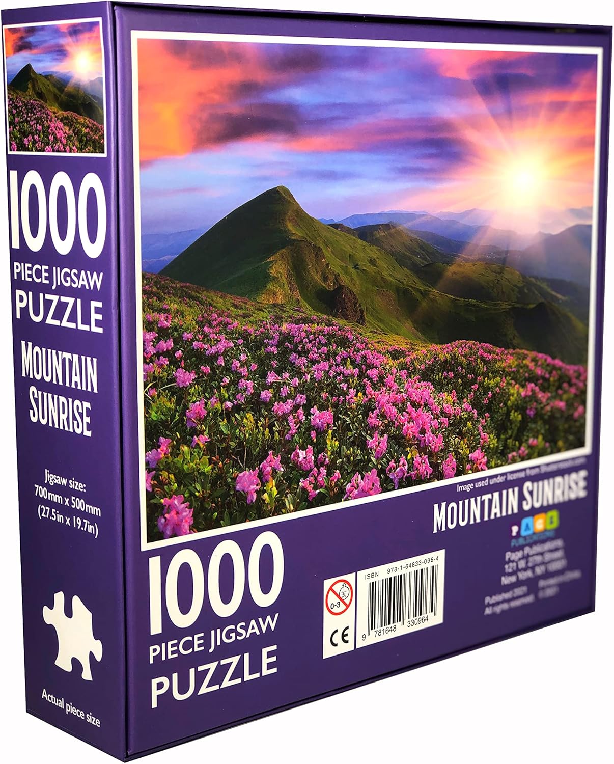 Mountain Sunrise Jigsaw Puzzle, 1000-Piece