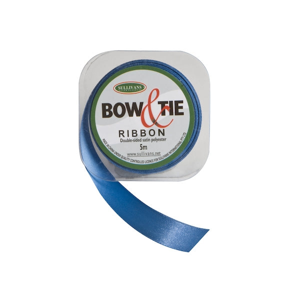 Satin Ribbon, White- 18mm x 5m