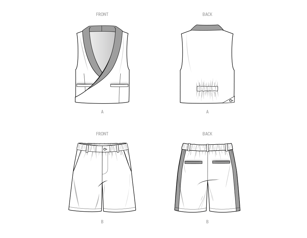 Know Me Pattern Me2071 Men/Boy's Sportswear