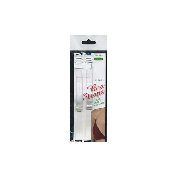 Sullivans Bra Straps, Clear- 10 mm x 45 cm