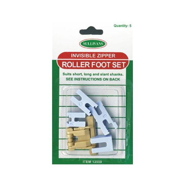 Sullivans Invisible Zipper Roller Foot, Assoted