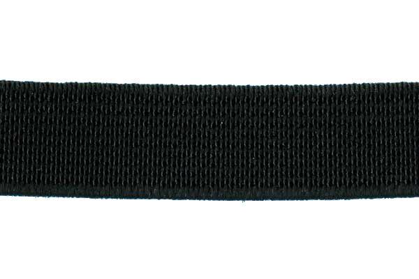 Non-Roll Elastic, Black- Width 12mm