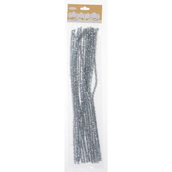 Sullivans Chenilles Value Pack, Glitter Silver