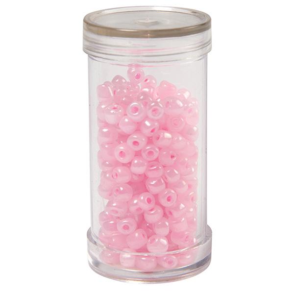 Sullivans Seed Beads, Pearl Pink- Size 6
