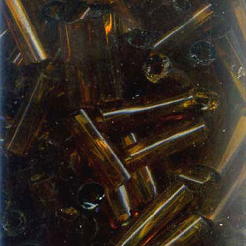 Sullivans Bugle Bead, 12mm Pearl Brown- 18g