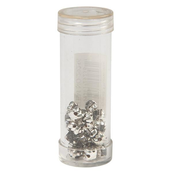 Sullivans Crystal Diamonte Beads, Black- 5x25mm