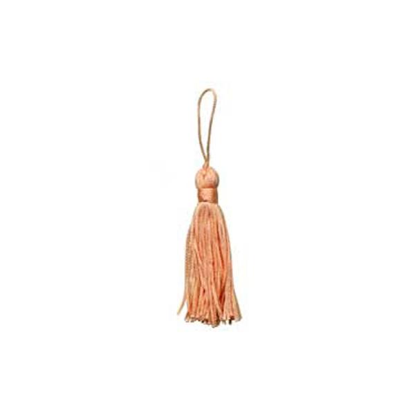 Sullivans Tassel Rayon Chainette, Peach- 100 mm