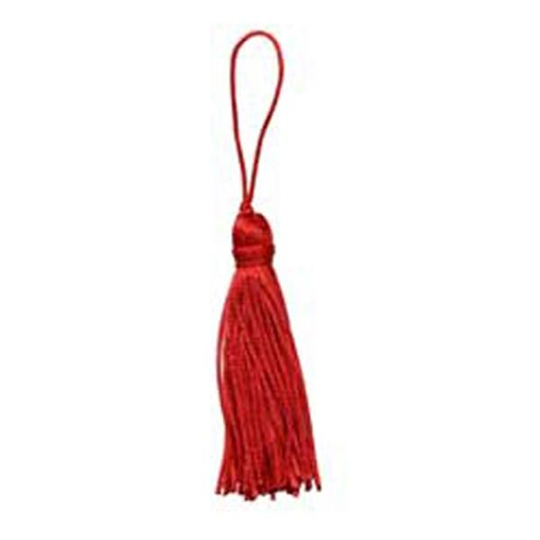 Sullivans Tassel, Atom Red- 75mm