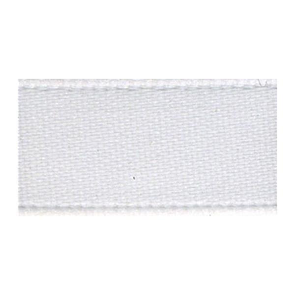 Sullivans Ribbon Satin, White- 25mm