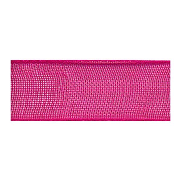Sullivans Organza, Hot Pink- 25mm