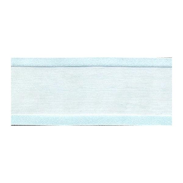 Sullivans Organza Satin Edge, Light Blue- 38mm