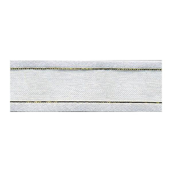 Sullivans Organza Ribbon Satin Edge, Light Grey- 20mm