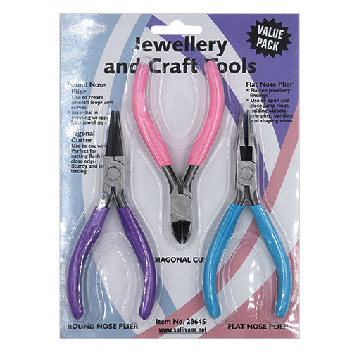 Sullivans Jewellery Tool Set A- 3pc – Lincraft New Zealand