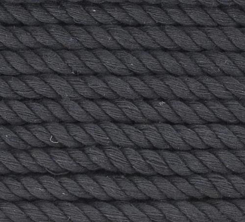 Birch Piping Cord, Black - Size 3