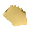 Makr 6x6 inch Adhesive Backed Cardstock, Gold- 8pk