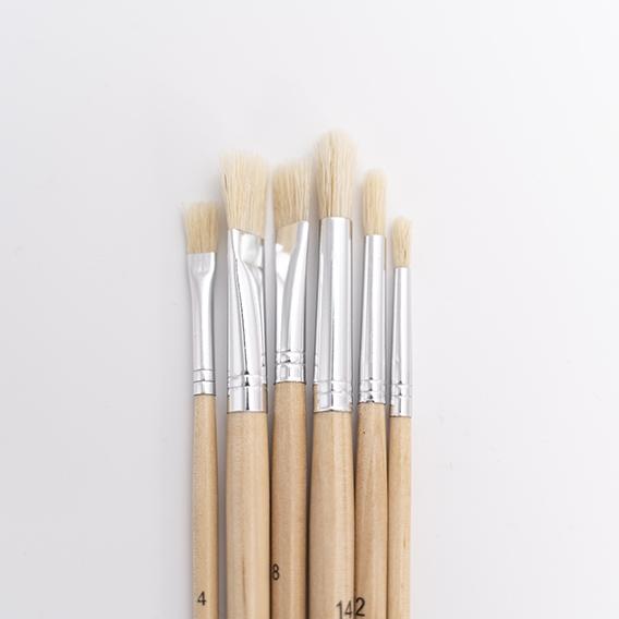 Professional Paint Brushes, Flat Natural- 5pk – Lincraft New Zealand