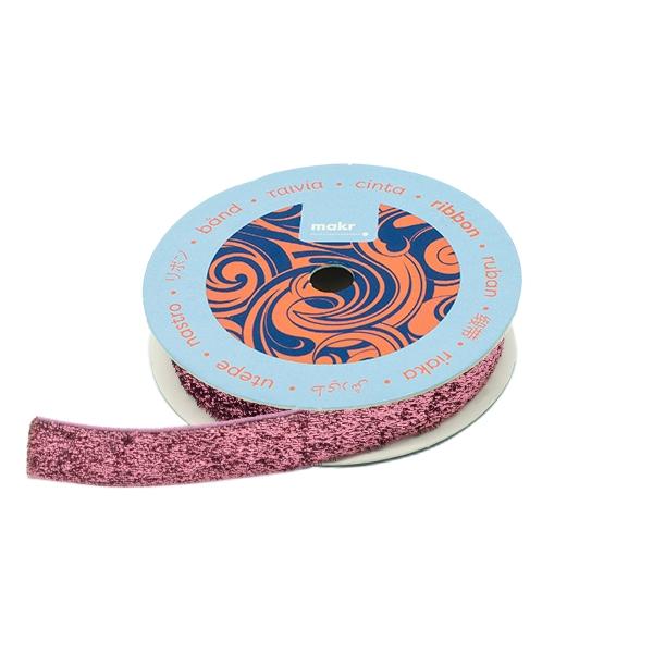 Makr Ribbon, Pink Metallic- 16mmx4.5m