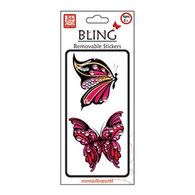 Sullivans Acrylic Sticker Bling, Butterflies