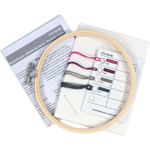 Dimensions Kit, I Need Glasses- 6x7in