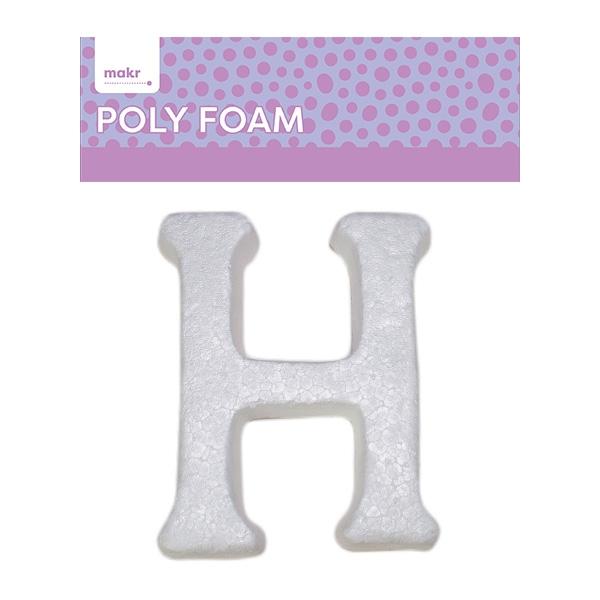 Makr Polyfoam, Uppercase A- White