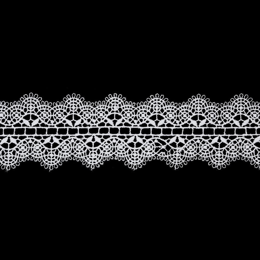 Sullivans Lace Euro Guipure, Ivory- 47mm