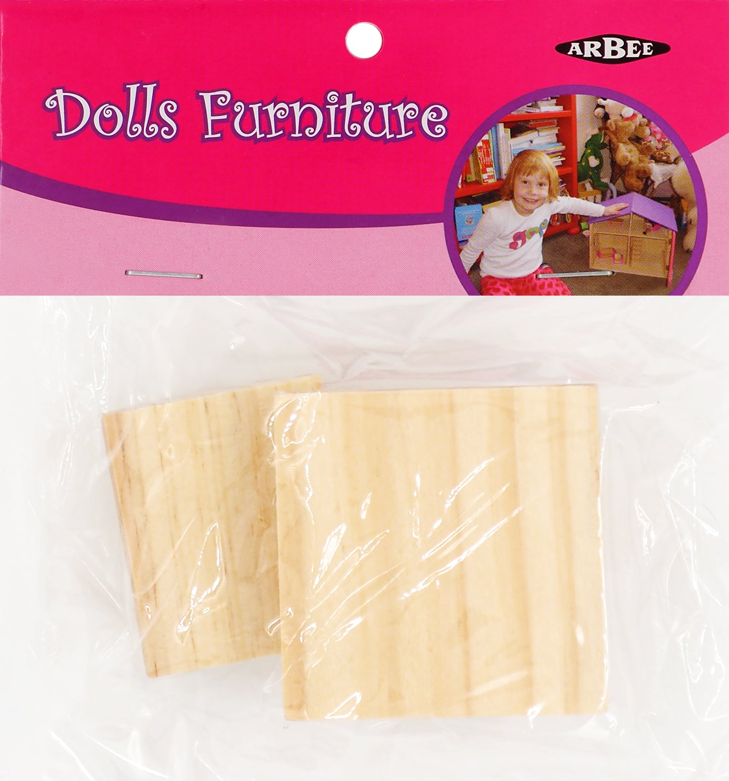 Arbee Dolls Furniture, Small Table & TV