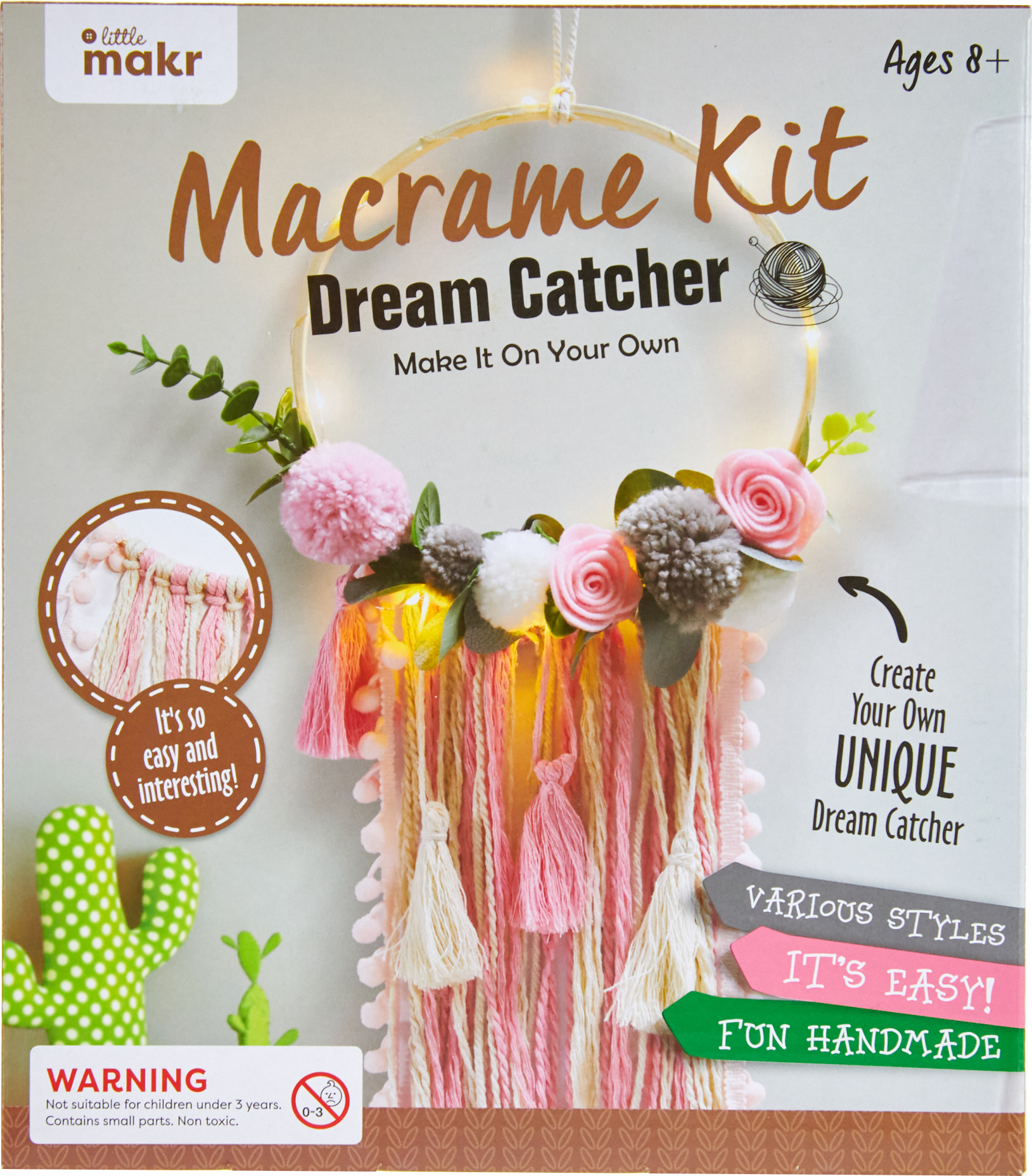 DIY Dream Catcher Making Kit Macrame Dream Catcher Craft Supplies
