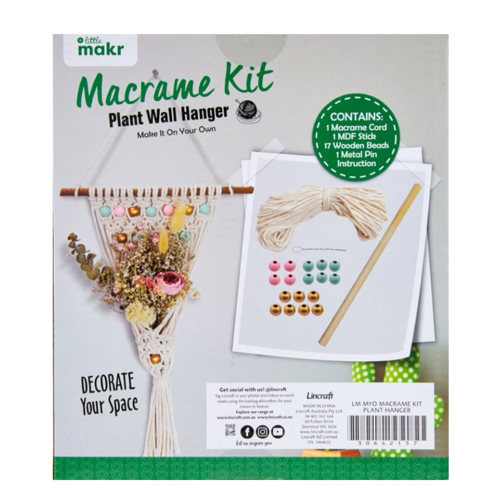 DIY Macrame Kit,Macrame Kits for Adults Beginners, Christmas Macrame Kit  with Macrame Supplies, Macrame Cord, Macrame Beads, Wooden Rings, Dream