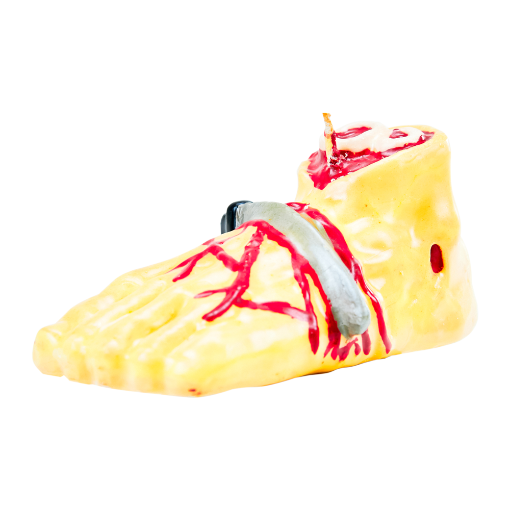 Candle Halloween Bleeding Foot