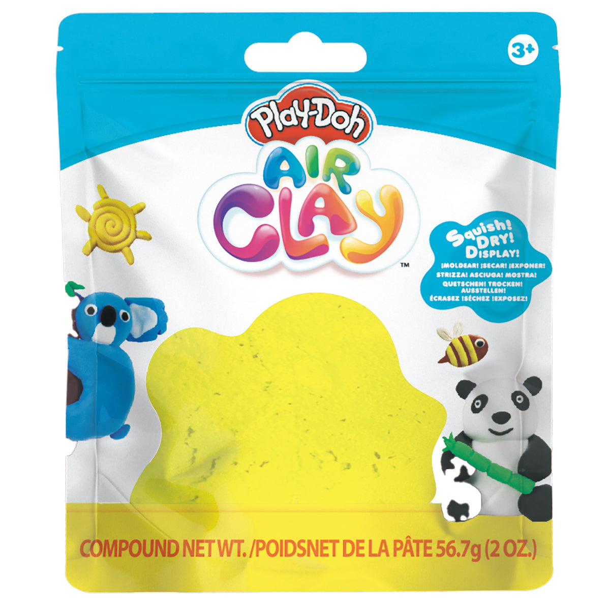 Play Doh Air Clay, Black- 2oz – Lincraft New Zealand