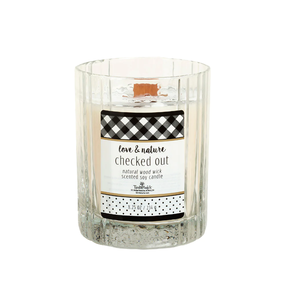 Love & Nature Candle, Checked Out- 234g