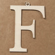 F Large Plywood Letter- 8cm