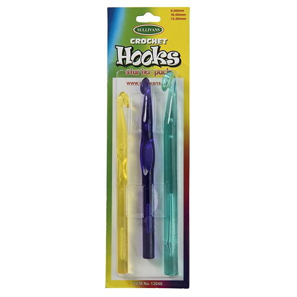 Crochet Hooks Starter Pack of 3- Large