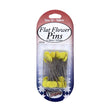 Sullivans Quilters Flat Flower Pins, Silver / Yellow- 32 / 50 mm
