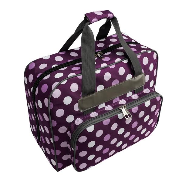 Sewing Machine Bag, Purple Dot Lincraft New Zealand