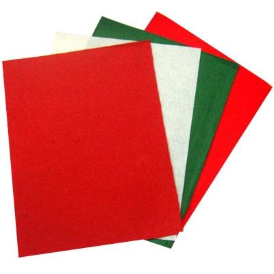Craft Felt Sheets Pack, Christmas - 4pk - Sullivans