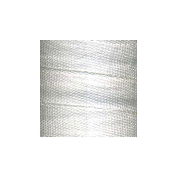 Sullivans Ribbon Silk, White-4 mm