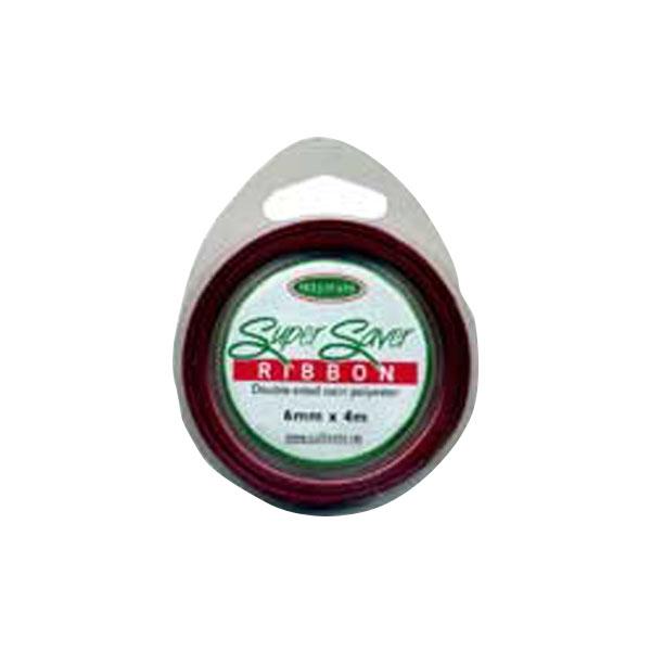 Sullivans Ribbon Satin, Wine- 6 mm