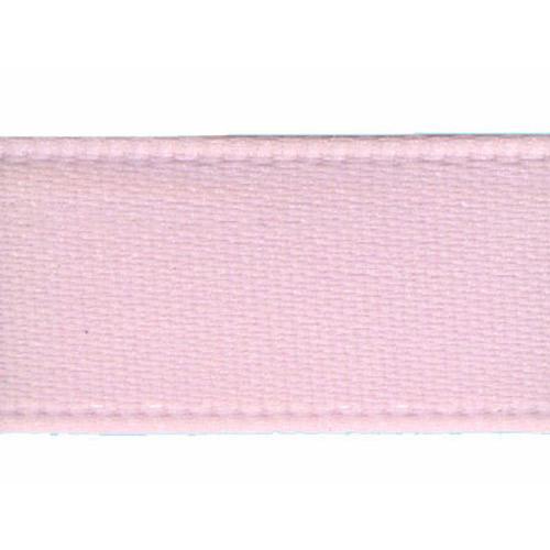 Double Sided Satin Ribbon, Baby Pink- 15mm x 4m